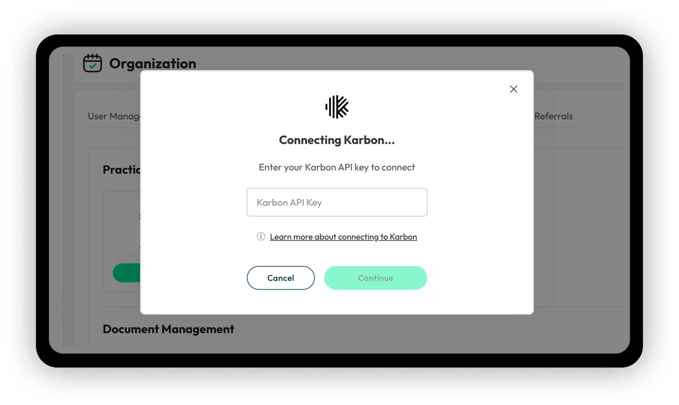 Juno Integrations - Karbon (3)