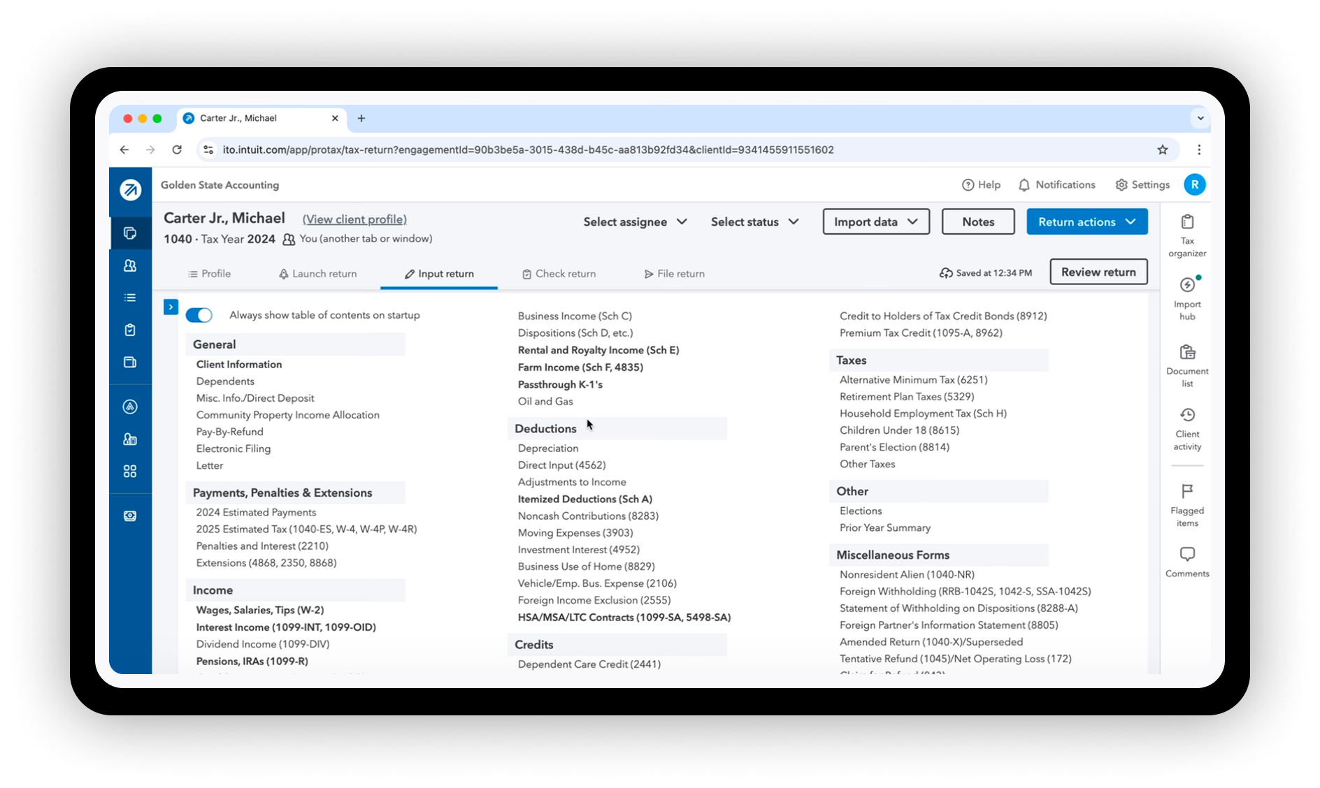 Juno Product Tour - ProConnect Integration Page (2)